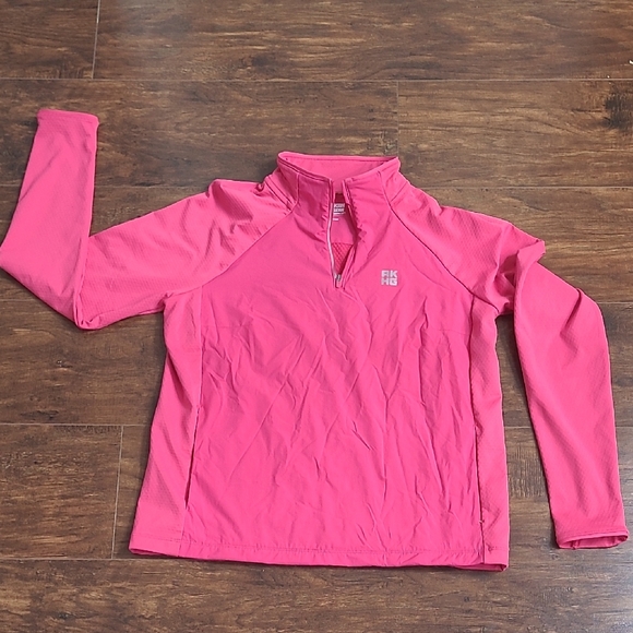 alaskan hardgear Tops - Alaskan Hardgear AKHG Crosslayer 1/4 Zip Mock Raspberry Sorbet Jacket Small